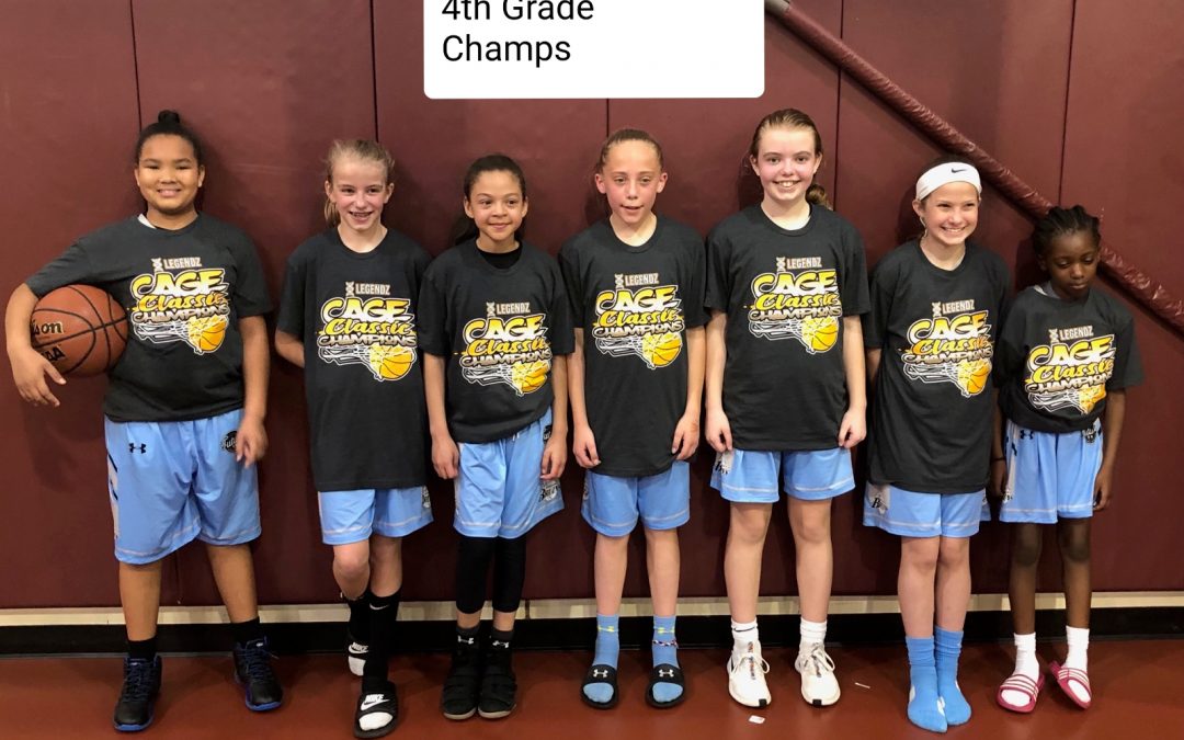 2019 Legendz Cage Classic 4th Grade Champions