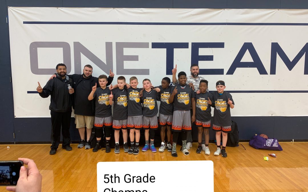 2019 Legendz Cage Classic 5th Grade Champions