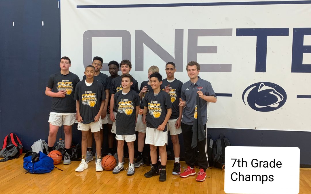 2019 Legendz Cage Classic 7th Grade Boys Champions