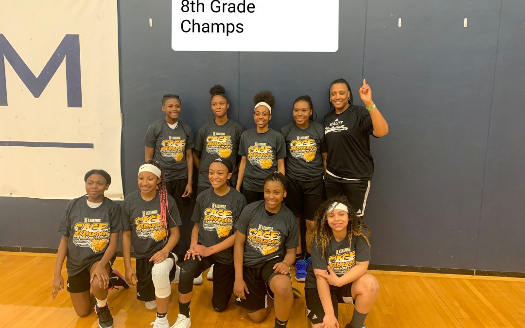 2019 Legendz Cage Classic 8th Grade Girls Champions