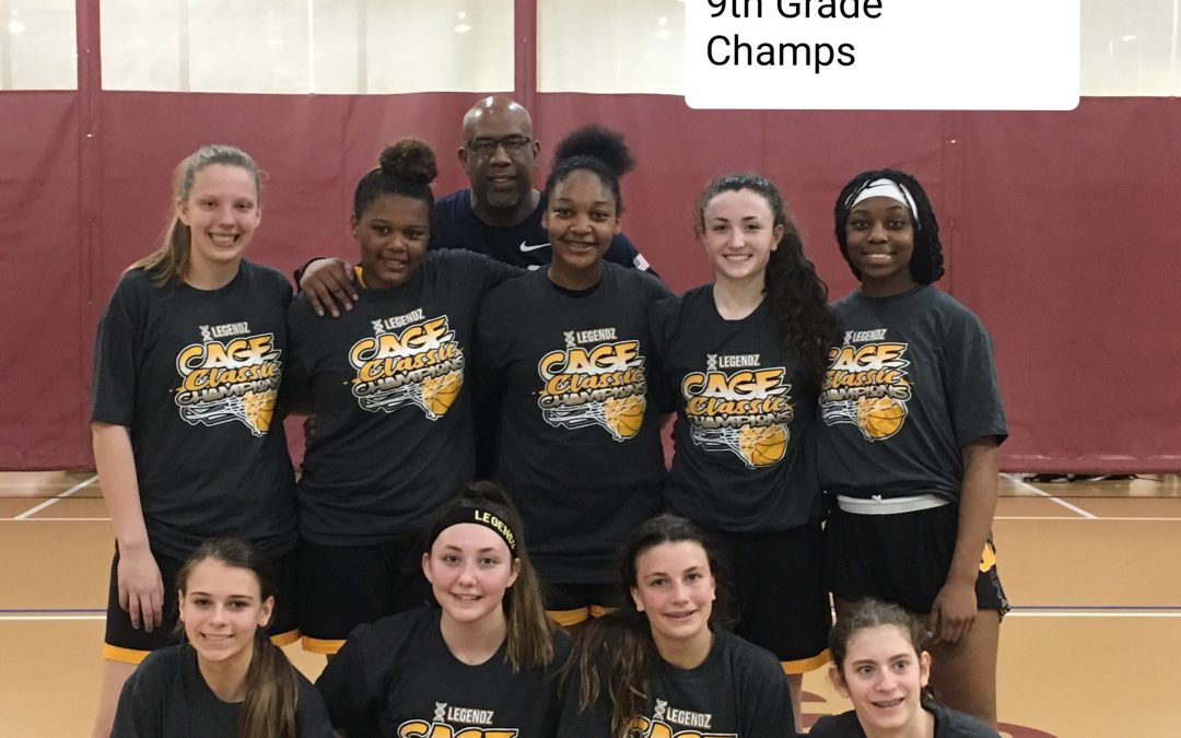 2019 Legendz Cage Classic 9th Grade Girls Champions